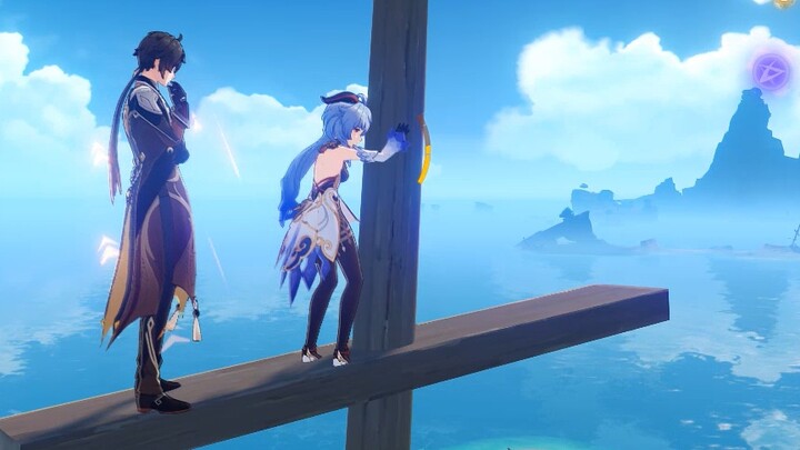 Zhongli fell into contemplation