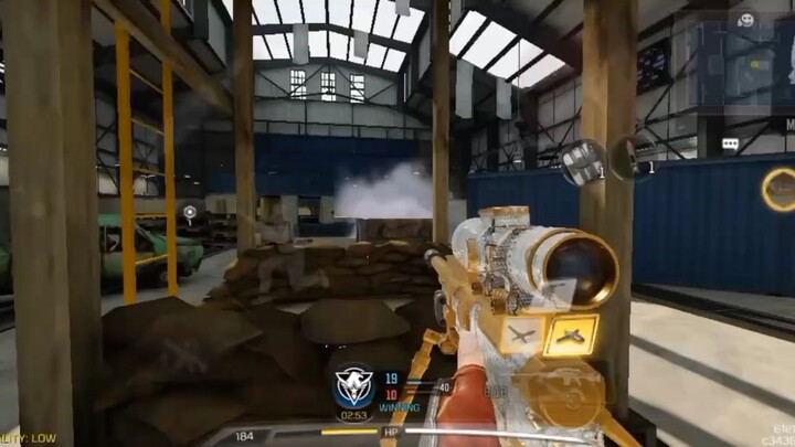 Destroying 1v1 in sr he cheated so i used GodMode :)