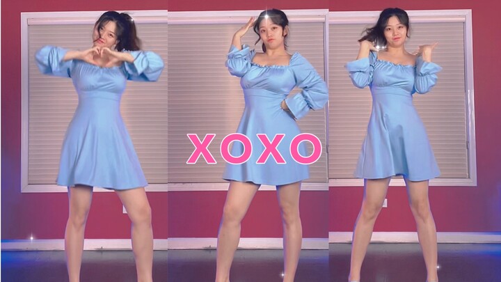 [Little Tangyuan] Somi's quick cover of "XOXO"! Practice version in the studio, the floor is dancing