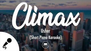 #ClimaxChallenge Climax - Usher (Short Piano Karaoke)