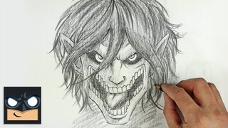 How To Draw Eren Yeager Titan Form | Sketch Saturday || Step by Step