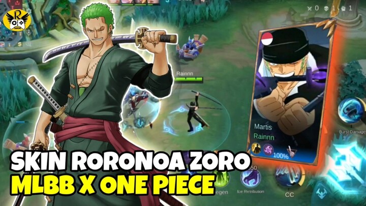 Bocoran Skin Zoro One Piece Keren Banget - MLBB X ONE PIECE