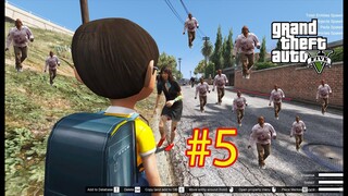 GTA 5 Mod - Nobita Trong Cuộc Chiến Sinh Tồn Cố Gắng Bảo Vệ Doremon #5