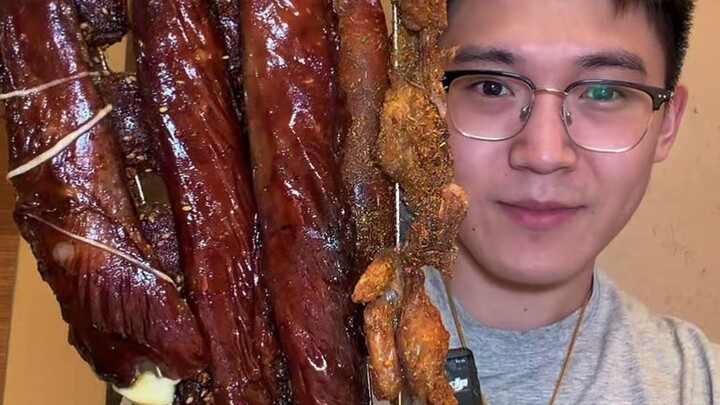Biting into a whole strip of fatty pork belly is so fragrant it’s mind‑blowing; and then a bite of c