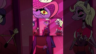 Did you notice Velvettes model on Val's film set in Hazbin Hotel?