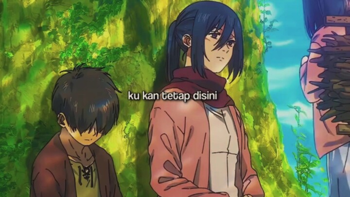 Mikasa : ittahrashai Eren #AOT #ErenJeager #MikasaAckerman #AttackOnTitan #shingekinokyojin