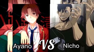 SB SUPER BADASSS! 😌😌Ayanokouji Kiyotaka vs Nicholas Brown.