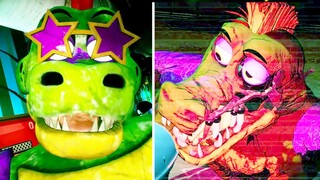 What Happens If You Shoot Monty VS Broken Monty - Five Nights at Freddy's: Security Breach
