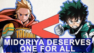 Midoriya is More Worthy than Mirio