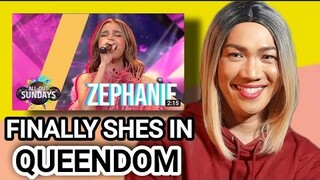 ZEPHANIE'S Grand Welcome on ALL OUT SUNDAYS! April 3, 2022 [ reaction video]