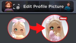 GET THE NEW ROBLOX PROFILE PICTURE UPDATE 🤩🥰😜