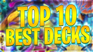 THESE DECKS ARE DOMINATING THE FORMAT ! TOP 10 BEST DECKS ! Yu-Gi-Oh