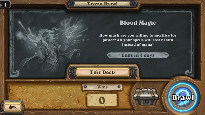 Tavern Brawl This Week "Blood Magic" | Hearthstone