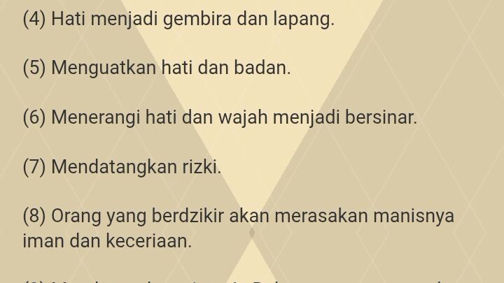 manfaat ingat kepada Allah SWT.