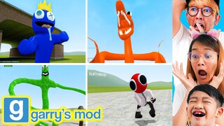 PERMINTAAN KALIAN!! REVIEW SEMUA NPC RAINBOW FRIENDS DI Gmod