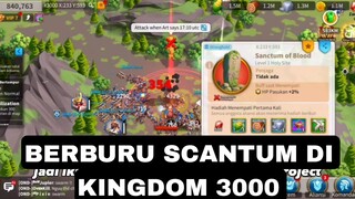 SULIT NYA berburu scantum di kingdom 3000. RIp skin teratai #riseofkingdoms #3000
