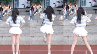 Xinxin's back view dance soundtrack. tell me tell me
