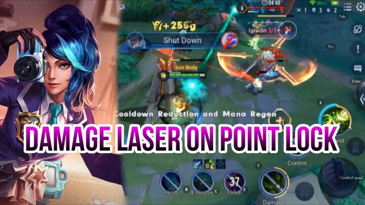 DAMAGE LASER ON POIN