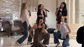 (G)I-DLE 230708 出席Aluu发型师姐姐婚礼