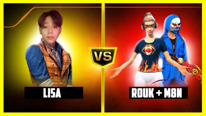 [FreeFire] Lisa Vs Rouk FF + M8N Đại Chiến Kĩ Năng Giữa Các Ông Vua Heashot