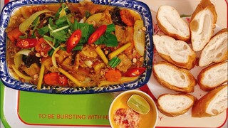 Cách Làm Thịt Heo Rừng Xào Lăn Chấm Bánh Mì Ngon Da Giòn Sực Sực Càng Ăn Càng Mê //tập 189