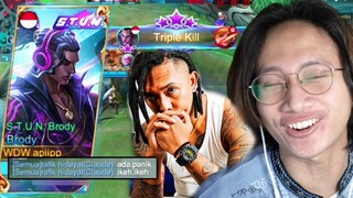 NEW SKIN UUS BRODY DAPET TEMEN BACOT BANGET - Mobile Legends Indonesia