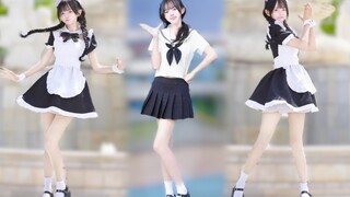 竖屏变装版 ❤️ 女仆装还是水手服呢？