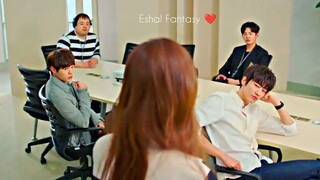 Three Handsome Boss secretly fall in love with dumb girl❤️🔥New Korean mix Hindi song 2022💕Kdrama MV