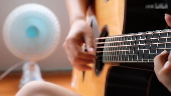 【Fingerstyle Guitar】การแสดงฟิงเกอร์สไตล์ที่สวยงามของเพลง "I Hear the Sound of Rain" ของ Jay Chou คิด