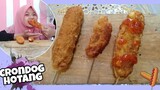 BIKIN HOTANG/CORNDOG JAJANAN KAKI LIMA! ENAK NGAK YA?