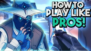 HOW TO PLAY LIKE THE PROS - ADVANCED TIPS and TRICKS TO GET BETTER in VALORANT