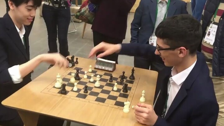 Chess Blitz - Hai trong số những kỳ thủ Blitz hàng đầu thế giới Andrew Tang đấu với Alireza Firozuja