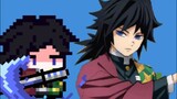 [Soul Knight]✖️[ Kimetsu no Yaiba ] Kulit delapan bingkai buatan sendiri Tomioka Giyu