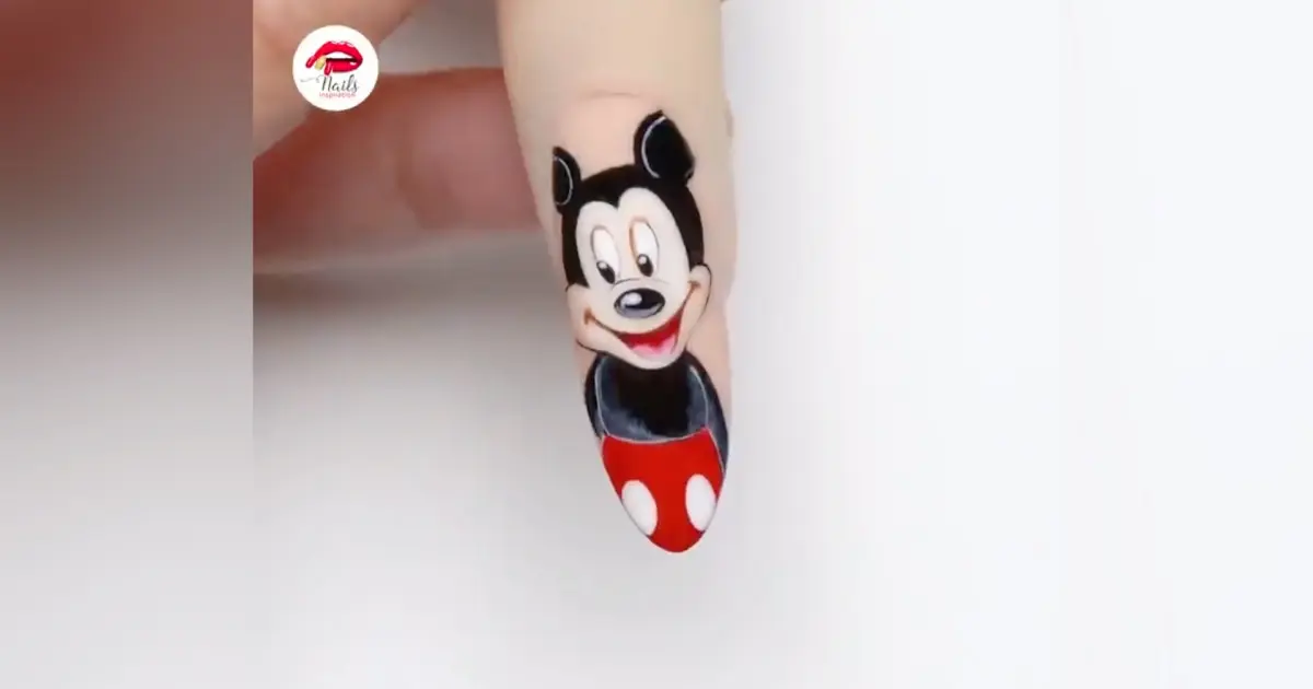 Hướng dẫn cách vẽ gel cơ bản  Bài 1 Vẽ Mickey  YouTube