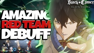DO NOT SLEEP ON THIS YUNO! AMAZING RED DEBUFF UNIT FOR MONO RED TEAMS IN PVP! - Black Clover Mobile