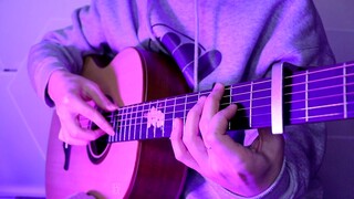 [Somewhere In Time] Permainan Fingerstyle Gitar Nada Tinggi~