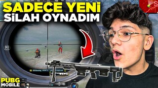 SADECE YENİ SİLAH DSR İLE OYNADIM😲!! - PUBG MOBİLE