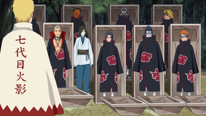 Naruto dan Orochimaru Bangkitkan Semua Anggota Akatsuki
