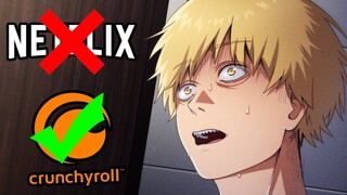 ¡CHAU NETFLIX! / CRUNCHYROLL EMITIRÁ EL ANIME DE CHAINSAW MAN