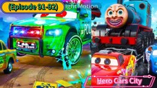 Hero Cars City (Season 4) (Episode 91-92) (Turn Left 6) Compaltion (7 Menit)