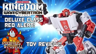 Transformers WFC Kingdom - Red Alert Review