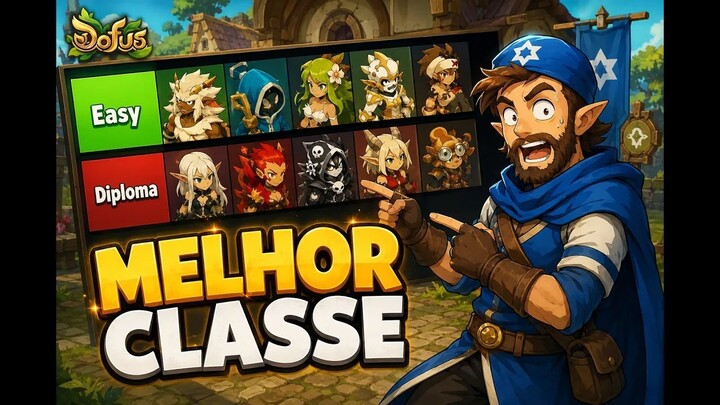 TIER LIST: As Melhores Classes para Começar no Dofus do Zero (Do Fácil ao "Diploma")