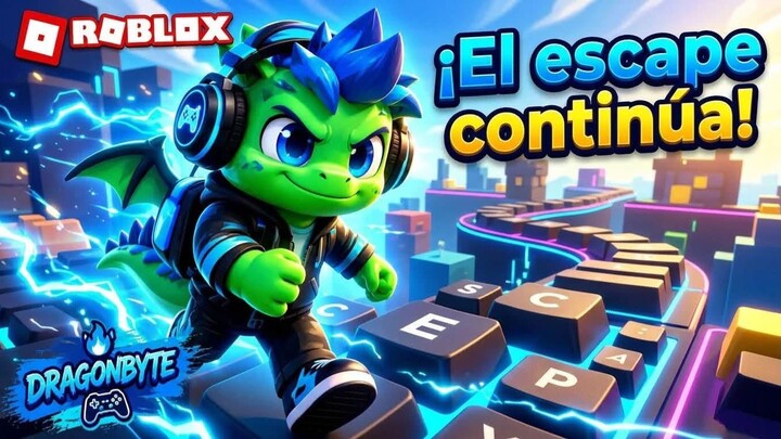 ¡EL TECLADO NO ME DEJA ESCAPAR!  _ Escape del Teclado PARTE 2 _ DragonByte