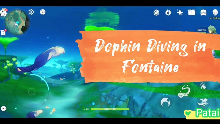 Dolphin Diving in Fontaine (ft. Leisurely Otters)