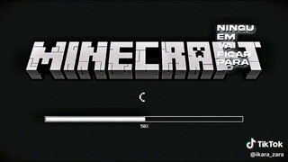 Pendukung Minecraft bilang "hadir"😁😁