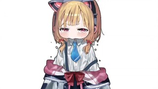 【蔚蓝档案】前往夏莱找老师玩，结果路上下雨了~