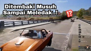 Ditembaki dari Belakang Berakhir Meledak Semobil-mobil nya!!
