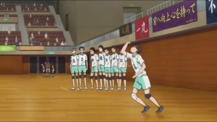 kedatangan sang dewa pelindung di haikyuu