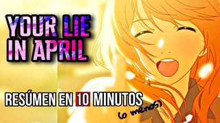 ♦️ SHIGATSU WA KIMI NO USO | Resúmen en 10 minutos (o menos)