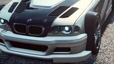 BMW M3 GTR at the race Memory